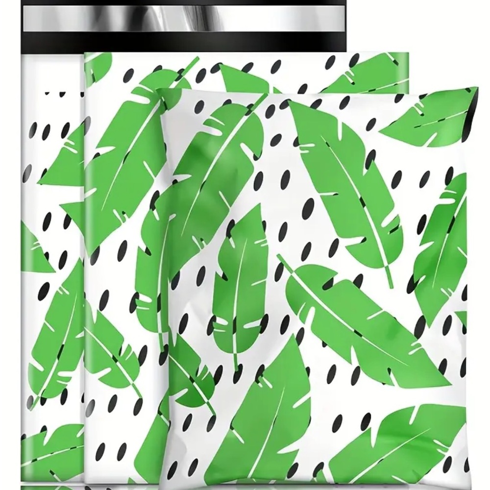 Leaf design Office Shipping Supplies polymailer (pack of 8)